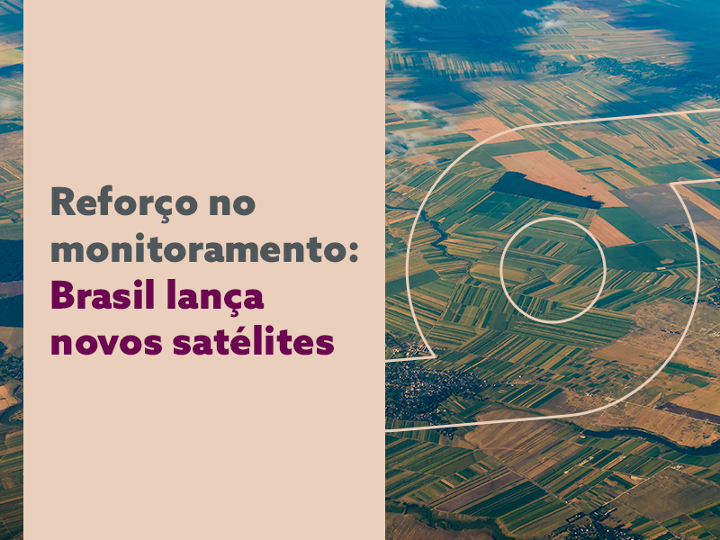 Satélites para monitoramento