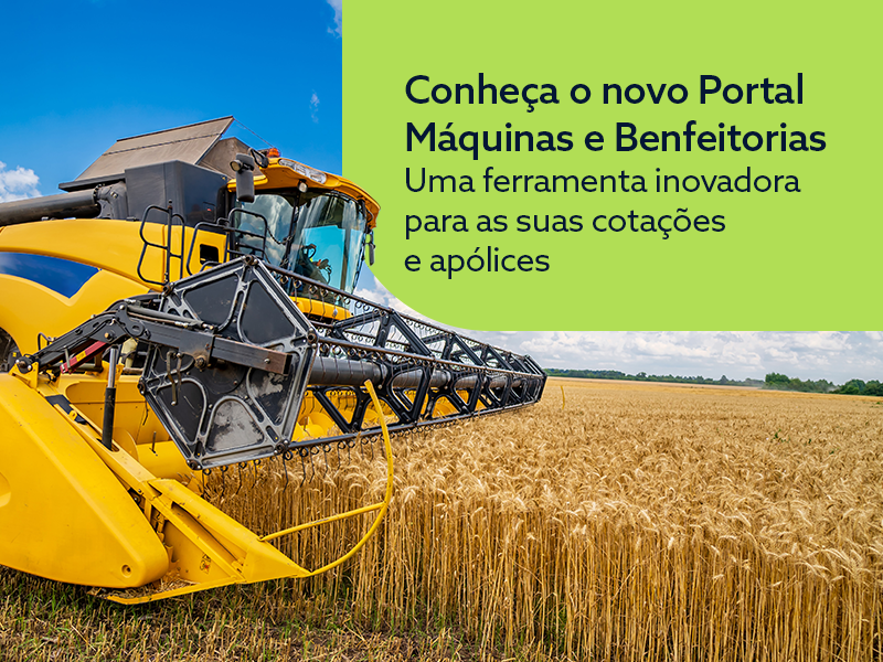 Imagem para ilustrar texto sobre o novo Portal de Máquinas e Benfeitorias da Sombrero